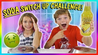 CRAZY SODA SWITCH UP CHALLENGE!😝 | We Are The Davises