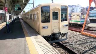 東武8000系81111F(セイジクリーム) 東武東上線普通寄居行き 小川町駅発車