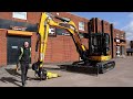 breaker operation venting decompression jcb 9t excavator whc hire excavator series tutorial