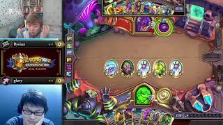 Ryvius vs glory - Group B Initial - Hearthstone Grandmasters Asia-Pacific 2020 Season 1 - Week 1