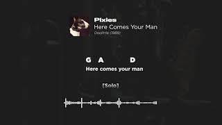 Pixies - Here Comes Your Man / Guitar Chord / Guitar Backing Track