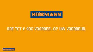 Hörmann - Voordeuren - Opendeurdagen 2019