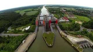 Schiffshebewerk Scharnebeck +  Dji Phantom 2 Zenmuse H3-3D