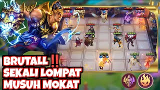 BRUTAL ‼️ GATOT KACA INFERNO ‼️ SEKALI LOMPAT MUSUH ILANG COMBO MAGIC CHESS