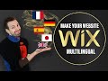 Make Your Wix Website Multilingual - Add Languages - 2023 Tutorial