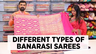 Different Types of Banarasi sarees with Price | Banarasi Silk Sarees