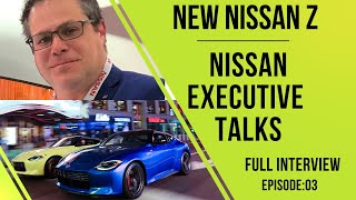 NEW 2023 Nissan Z Info - Interview w/ Nissan Executive Dan Passe #nissanz #nissan #400z