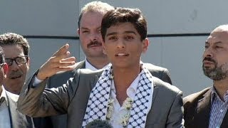 استقبال هزاران فلسطینی از محمد عساف در غزه