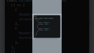 Build a React Table Fast! #ReactTutorial