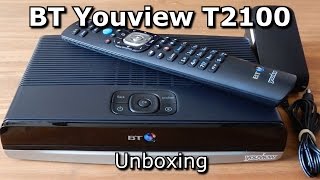 BT T2100 Youview+ Box - Unboxing