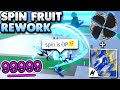 Using The FORGOTTEN SPIN REWORK To Bounty HUNT... (Blox Fruits)