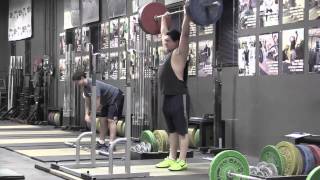 Olympic Weightlifting 1-16-15 - Snatch High-Pull, Power Snatch, Hang Snatch, Jerk, Snatch Pull