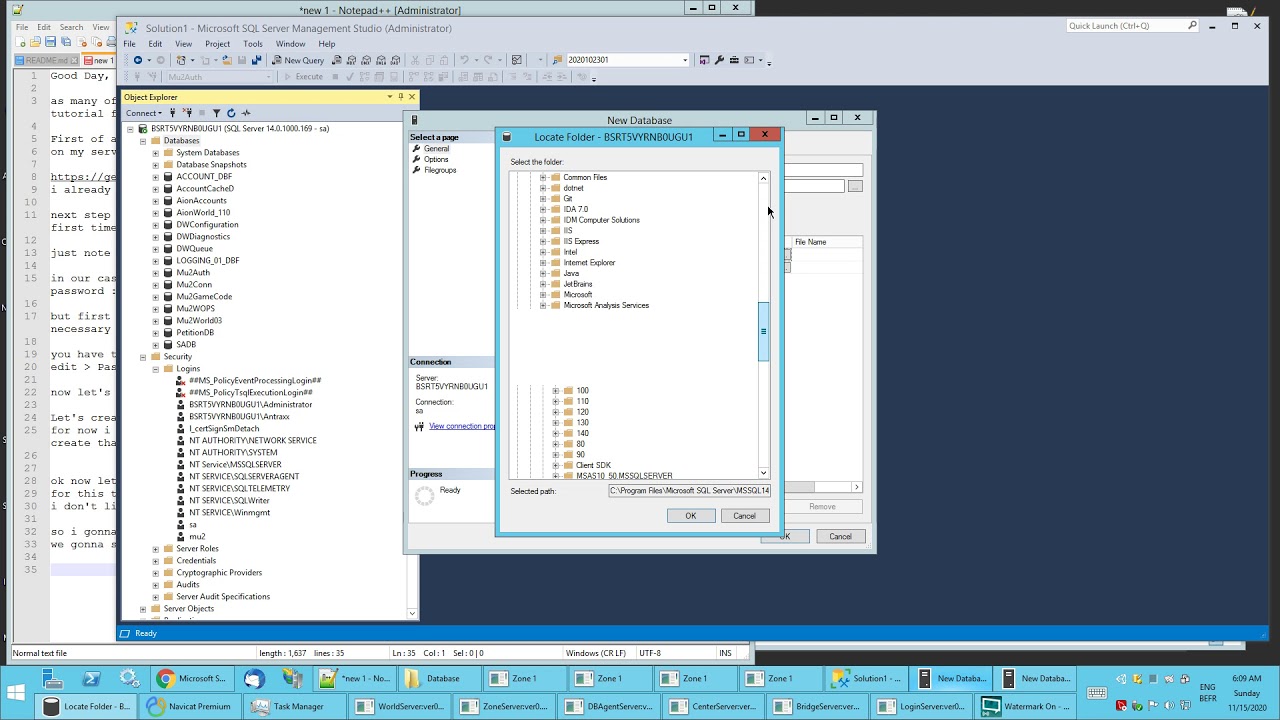Mu2 Server Setup Youtube
