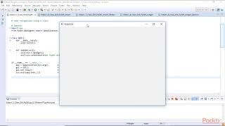 Hands-On Python 3.x GUI Programming: Creating Our First GUI with PyQt5|packtpub.com