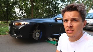 Huge Tyre BLOWOUT In My BMW M8...