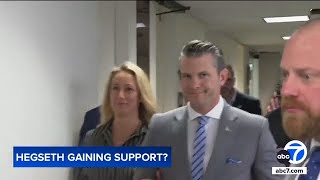 Trump's defense secretary pick Pete Hegseth gaining support among Senate Republicans