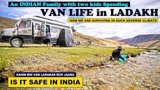 VLOG 112 / EXPLORING LADAKH IN OUR CAMPER VAN WITH NO HOTELS / COOKING SLEEPING WASHROOM IN OUR RV