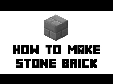 Minecraft Survival: How to Make Stone Brick Minecraft Survival: How to Make Stone Brick