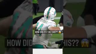 How Did Ryan Fitzpatrick Do This