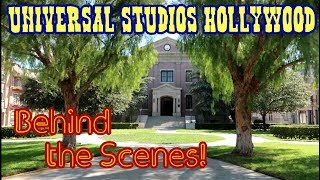 Behind the Scenes at UNIVERSAL STUDIOS HOLLYWOOD!