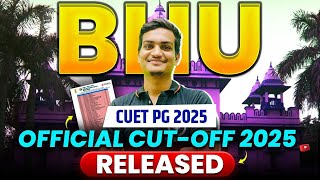 CUET BHU PG Cutoff 2025 | Analysis Before Exam | Minimum Marks to Crack CUET PG BHU 2025