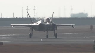 2023岩国基地F-35B 「１月９日（月）成人の日、1ターン・F-35Bが戻って来た‼」 ②