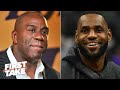 Magic Johnson talks LeBron’s impact on the Lakers | First Take