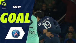 Goal Kangin LEE (10' - PSG) PARIS SAINT-GERMAIN - MONTPELLIER HÉRAULT SC (3-0) 23/24