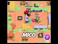 No Skill Mico 🙈 #shorts #brawlstars #supercell #gaming