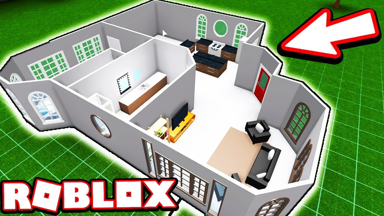 $15,000 STARTER HOUSE BUILD! | Welcome To Bloxburg - YouTube