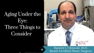 Aging Under the Eye--3 Things to Consider | Ramsey Choucair, M.D. | Dallas, TX | Ph: 214-389-9797