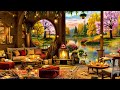 jazz relaxing music at cozy morning coffee shop ambience for work ☕ smooth jazz instrumental music