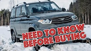 Why did I sell UAZ Patriot? Cons of used Patriot with mileage