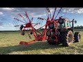 kuhn 6501p linkage twin rotor rake