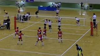 20180724北九州市中学校バレーボール大会 女子2回戦 南小倉vs中原