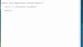12 02 Creating An Applet Part 1