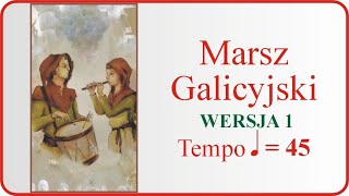 Flażolet - łatwe muzykowanie 046 Marsz Galicyjski