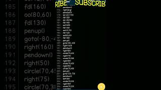 😳Draw Spiderman In Python Turtle With Code🐢|#python #coding #pythontutorial #short #viral #shorts |