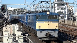 回9742レ EF60 19+12系5両「懐かしの急行列車」送り込み回送