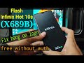 Flash Infinix Hot 10s Via Sp flashtool