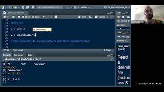 Object classes in R