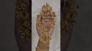 #goldfinishing #guttapoosalu set @1399#freeshipping #7569656169 #uncuts#jewellery #viralvideo