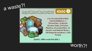 royal winter pack worth it?