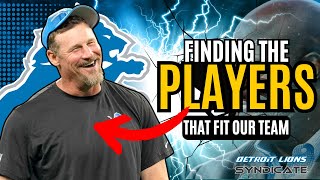 Dan Campbell Speaks on finding the "PLAYERS' That FIT The Detroit Lions!