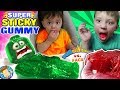 GUMMY PIZZA in MOMMY'S CLEAN HOUSE Joke FUNnel V Gummies Recycle Pt 2 Vlog