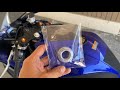 2024 | Yamaha YZF R7 | Steering stem nut replacement | Mount Labs Moto-Mount |