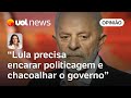 Lula está cansado de politicagem, mas precisa chacoalhar o governo l Andreza Matais