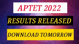 APTET 2022 RESULT UPDATE//DOWNLOAD TOMORROW//DSCASPIRANTS