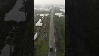 Beautiful Bangladesh Road (Drone View) 🇧🇩