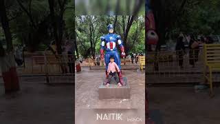 Superhero Statues Siddharth Garden #Aurangabad Maharashtra #Naitik I'm Unstoppable, I'm So Powerful